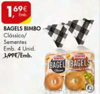 Pingo Doce Bagels Bimbo 4 Unid promoção