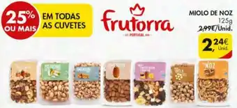 Frutorra Miolo de Noz 125g