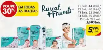 Pingo Doce Rascal + Friends Fraldas promoção