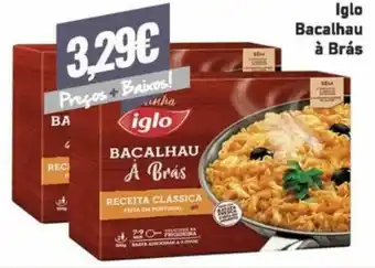 Belita Iglo Bacalhau à Brás promoção