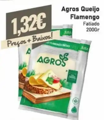 Agros Queijo Flamengo Fatiado 200g