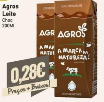 Belita Agros Leite Choc 200ml promoção