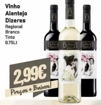 Vinho Alentejo Dizeres 0.75L