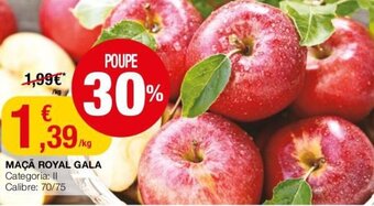 Intermarché Maçã Royal Gala promoção