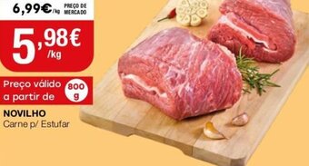 Intermarché Novilho Carne p/Estufar 800g promoção