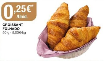 Intermarché Croissant Folhado 50g promoção