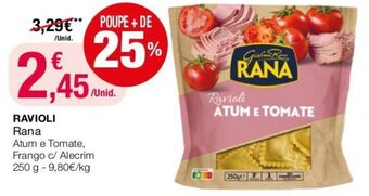 Intermarché Ravioli Rana 250g promoção