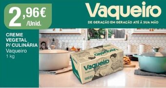 Intermarché Creme Vegetal p/Culinária Vaqueiro 1kg promoção