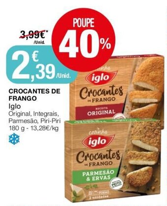 Intermarché Crocantes de Frango Iglo 180g promoção
