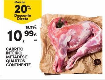 Promoção Cabrito em Continente Bom dia Promoção Cabrito em Continente Bom dia