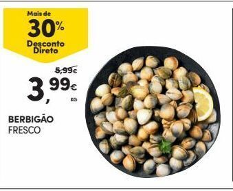 Continente Bom dia Marisco promoção