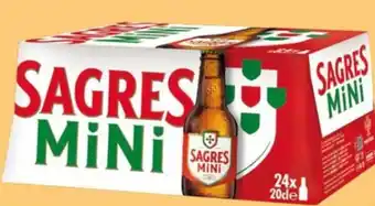 Intermarché Cerveja Sagres Mini 24 x 20cl promoção