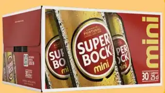 Intermarché Cerveja Super Bock Mini 30 x 25cl promoção
