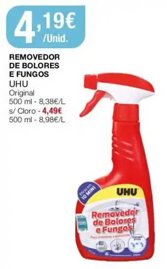 Removedor de Bolores e Fungos UHU 500ml
