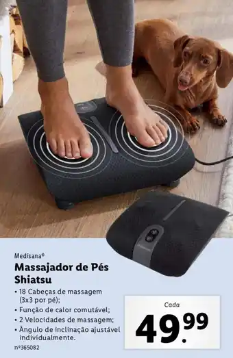 Medisana Massajador de Pés Shiatsu