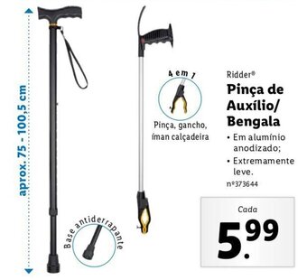 Lidl Ridder Pinça de Auxílio/Bengala promoção