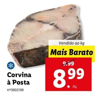 Lidl Corvina à Posta promoção