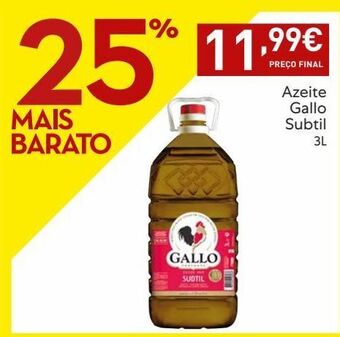 Azeite extravirgem gallo