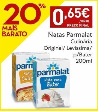 Amanhecer Laticínio parmalat promoção