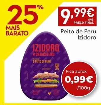 Peito de peru izidoro