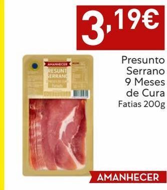 Amanhecer Presunto amanhecer promoção