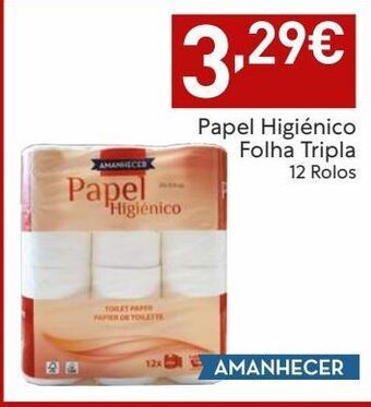 Papel higiênico amanhecer