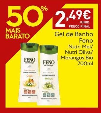 Amanhecer Gel de banho feno promoção