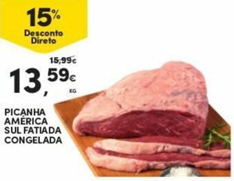 Continente Picanha América Sul Fatiada Congelada promoção