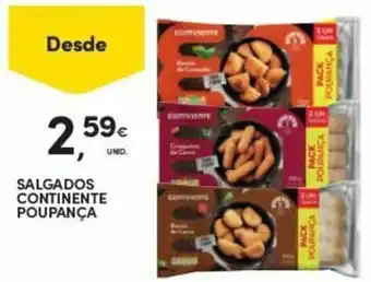 Salgados Continente Poupança