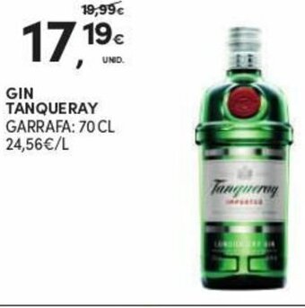 Continente Gin Tanqueray 70cl promoção