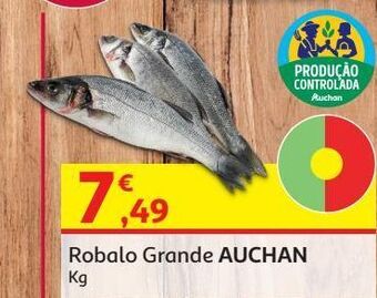 Auchan Robalo grande auchan:produção controlada kg promoção