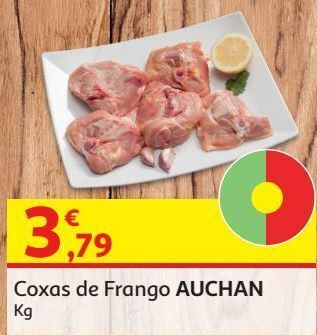 Auchan Coxas de frango auchan:kg promoção