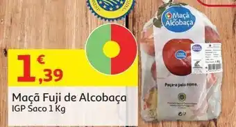 Auchan Maçã fuji:alcobaça igp 1 kg promoção