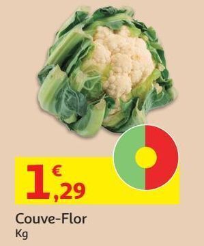 Auchan Couve flor promoção