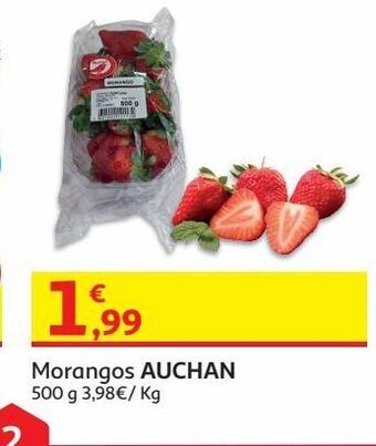 Auchan Morango auchan:500 g promoção