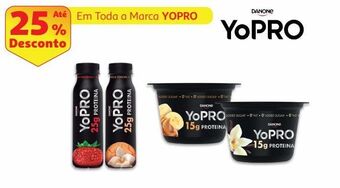 Auchan Iogurte líquido yopro promoção