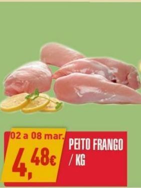 Miranda Supermercados Peito de frango promoção