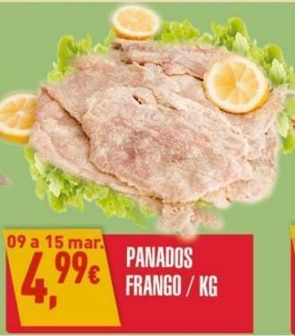 Miranda Supermercados Frango panado promoção