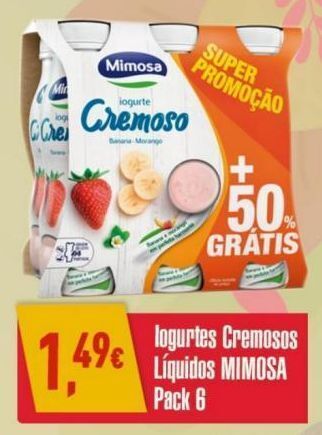 Miranda Supermercados Iogurte mimosa promoção