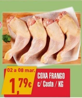 Miranda Supermercados Coxa de frango promoção