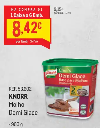 Knorr Molho Demi Glace 900g