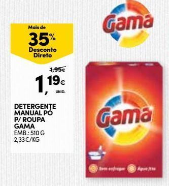 Continente Bom dia Detergente em pó promoção