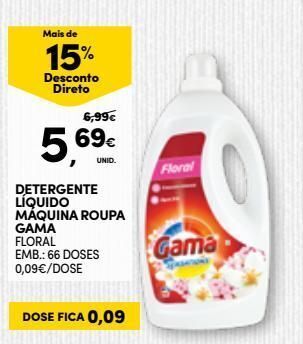 Continente Bom dia Detergente líquido promoção