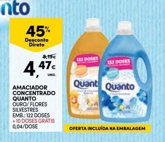 Amaciador quanto