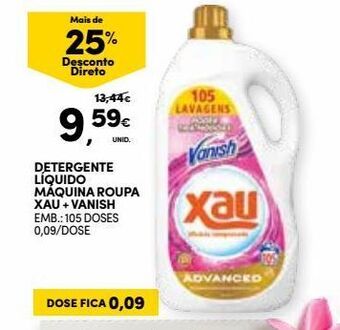 Detergente líquido xau