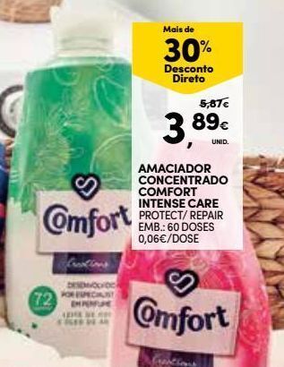 Continente Bom dia Amaciador comfort promoção