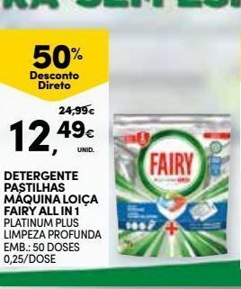 Continente Bom dia Detergente lavalouça fairy promoção