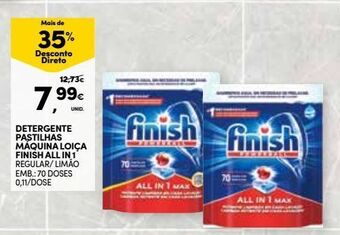 Continente Bom dia Detergente finish promoção