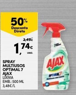 Continente Bom dia Limpadores ajax promoção