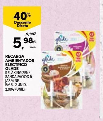 Continente Bom dia Ambientadores glade promoção